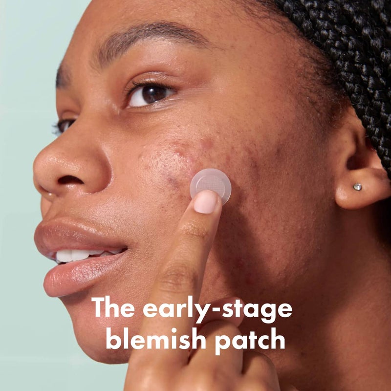 Mighty Patch Micropoint Large Hydrocolloid Pimple Patches for Face Blemishes from Hero Cosmetics, Acne Stickers for Early Stage Zits & Hidden Pimples, 395 Proprietary Micropoints, 8 Count - Image 2